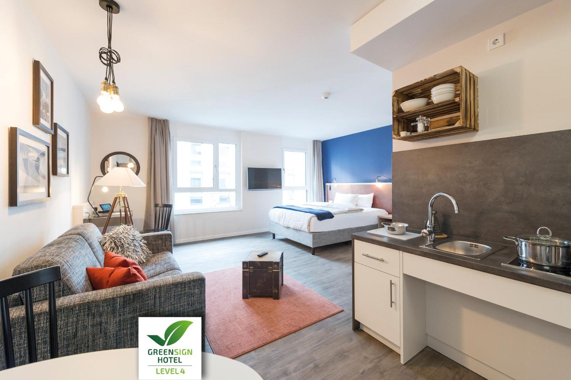 Aparthotel Harbr. Boardinghouse Ludwigsburg Esterno foto